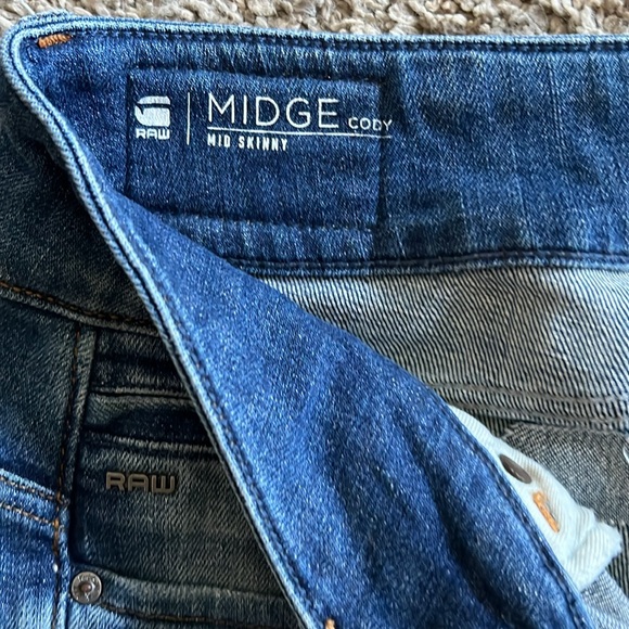 G-Star Raw | Restored Denim | MIDGE CODY MID SKINNY JEANS - Picture 5 of 8